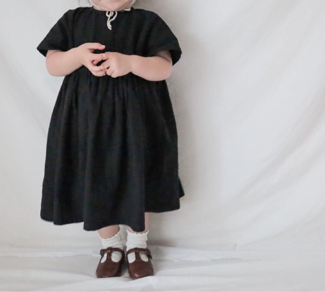 再販 ハンドメイド ギャザーワンピース
