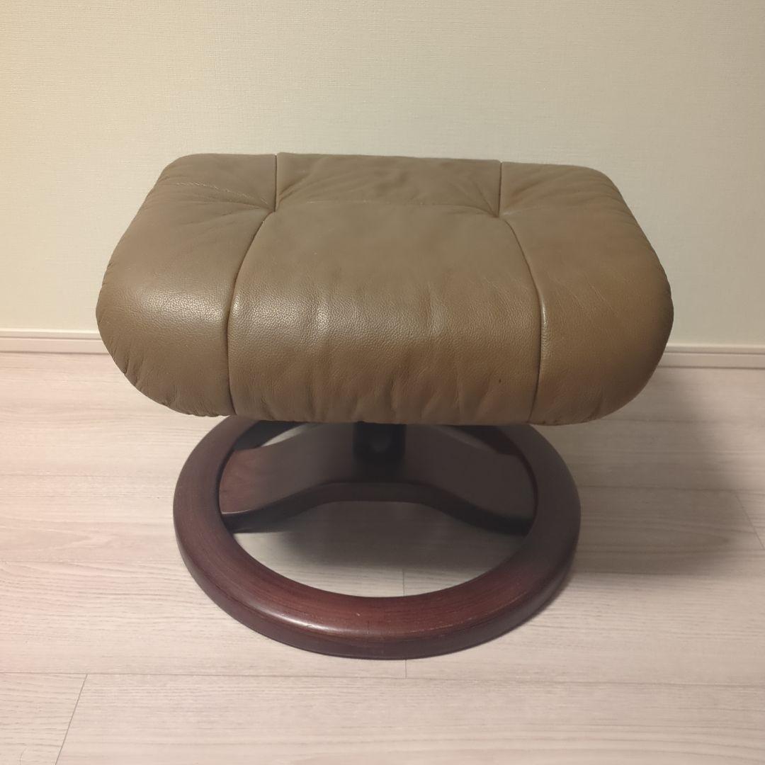 Fjords レザー オットマン