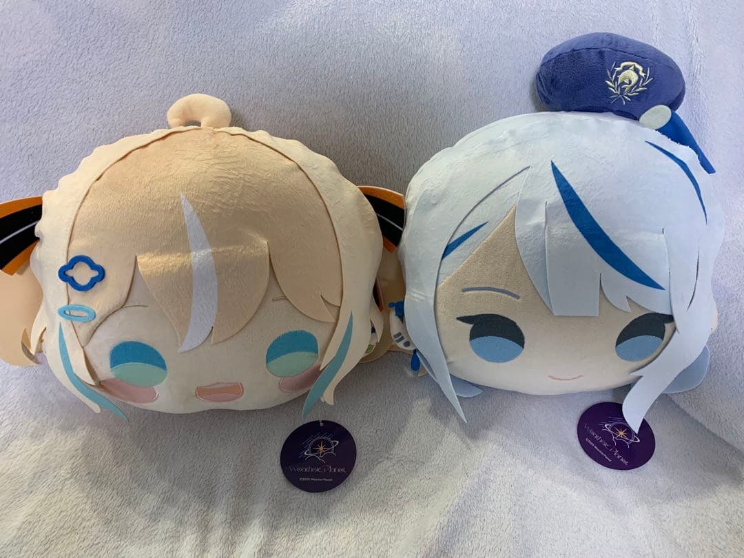 ウェザープラネット BIGフェイスクッション 雨海ルカ 天晴ひなた