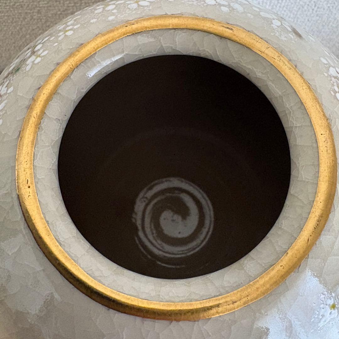 京焼 清水焼 藤平正文造 桜模様 花瓶 フラワーベース - メルカリ