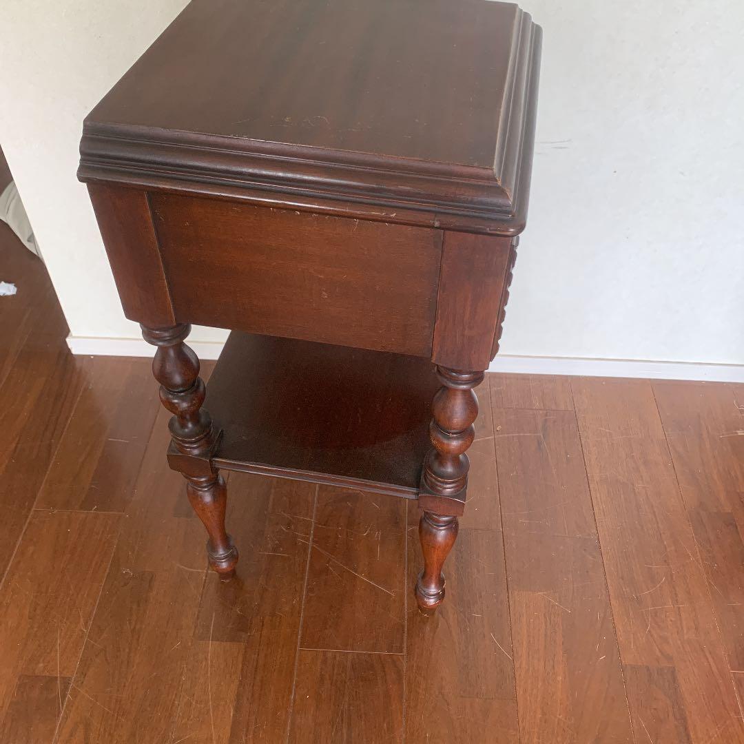 アメリカ製　米国　ビンテージ　電話台　花台