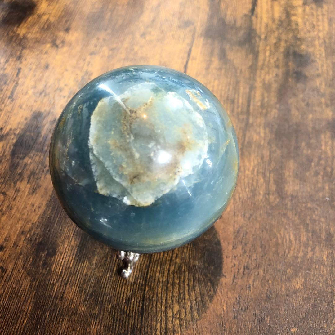 ブルーオニキス＊6.4cmスフィア＊パワーストーン天然石