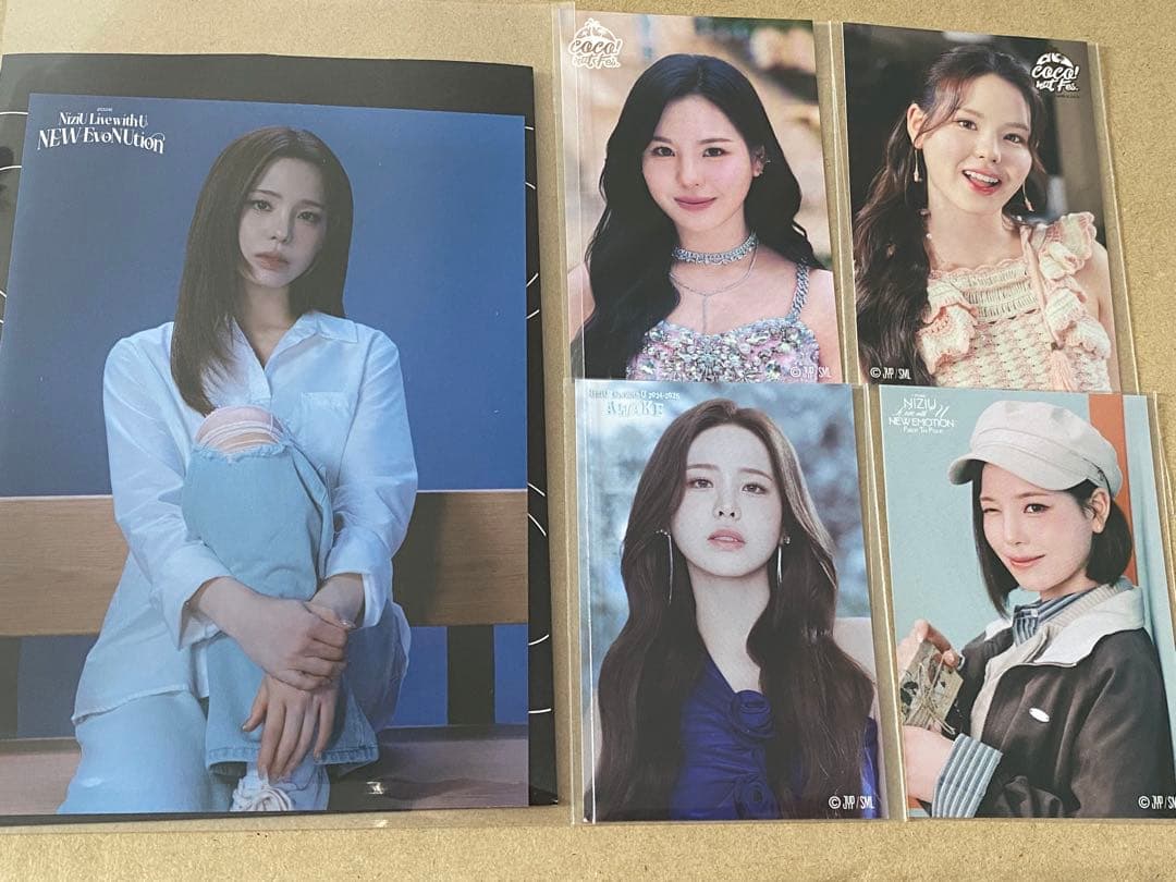 NiziU マコ ラントレ オンラインくじ ステッカー セット - メルカリ