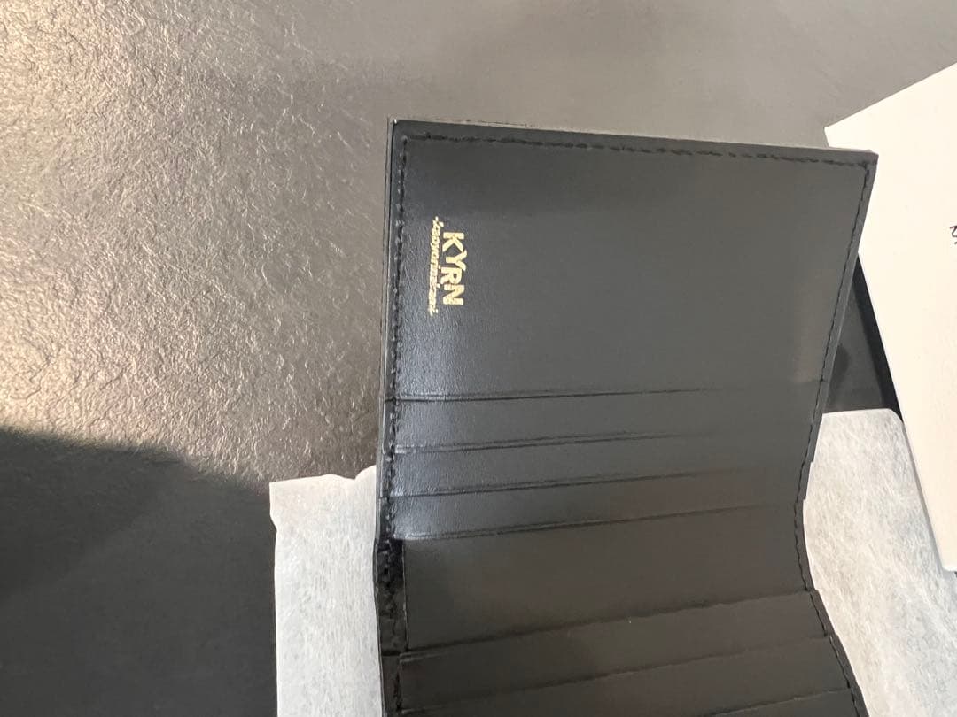 ブラック】新作ver kaoyorinakami レザーウォレット カオナカ