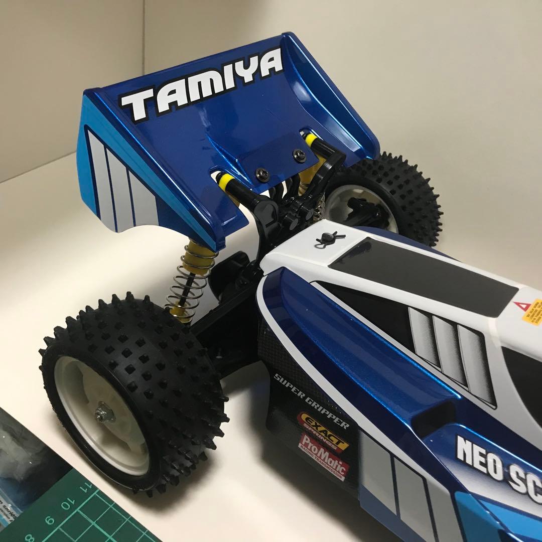 ラジコン 1/10 タミヤ XB TT-02B ネオスコーチャー バギーメカレス