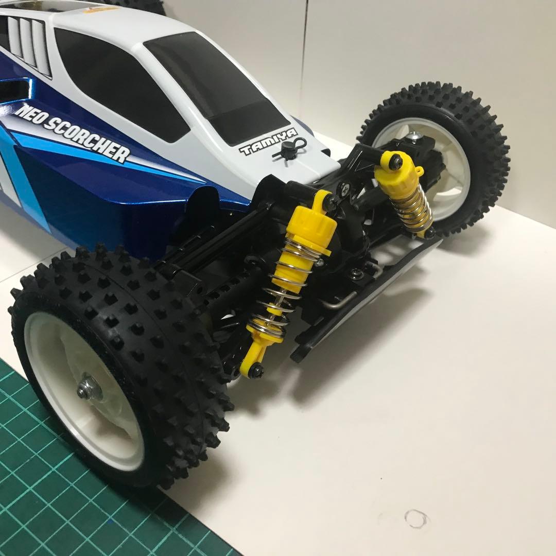 ラジコン 1/10 タミヤ XB TT-02B ネオスコーチャー バギーメカレス