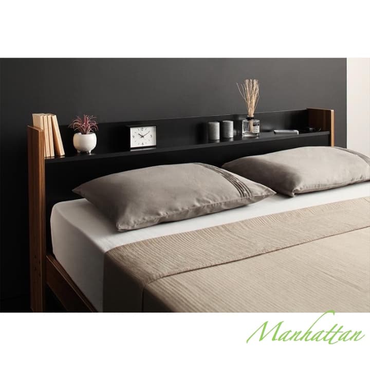 シングルサイズ 収納付きベッド マットレスつき セット マットレス付き 北欧