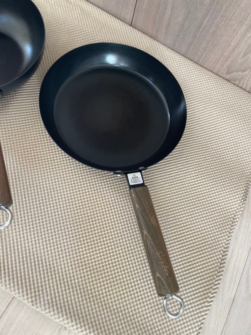「入手困難」simfe 窒化鉄フライパン3点セット フライパン