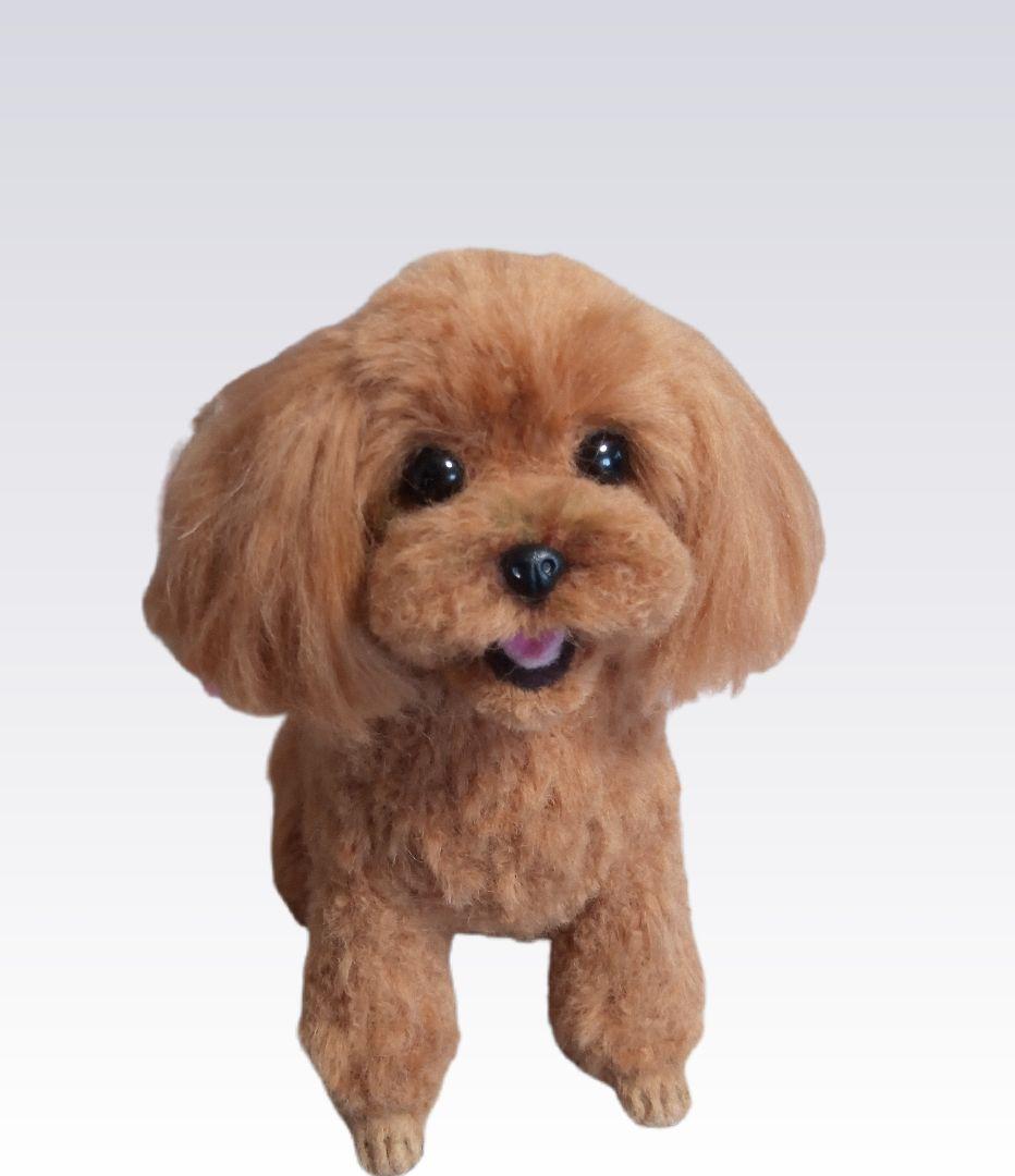 愛犬さんの羊毛フェルトオーダー・マロンチョコ様ご確認専用