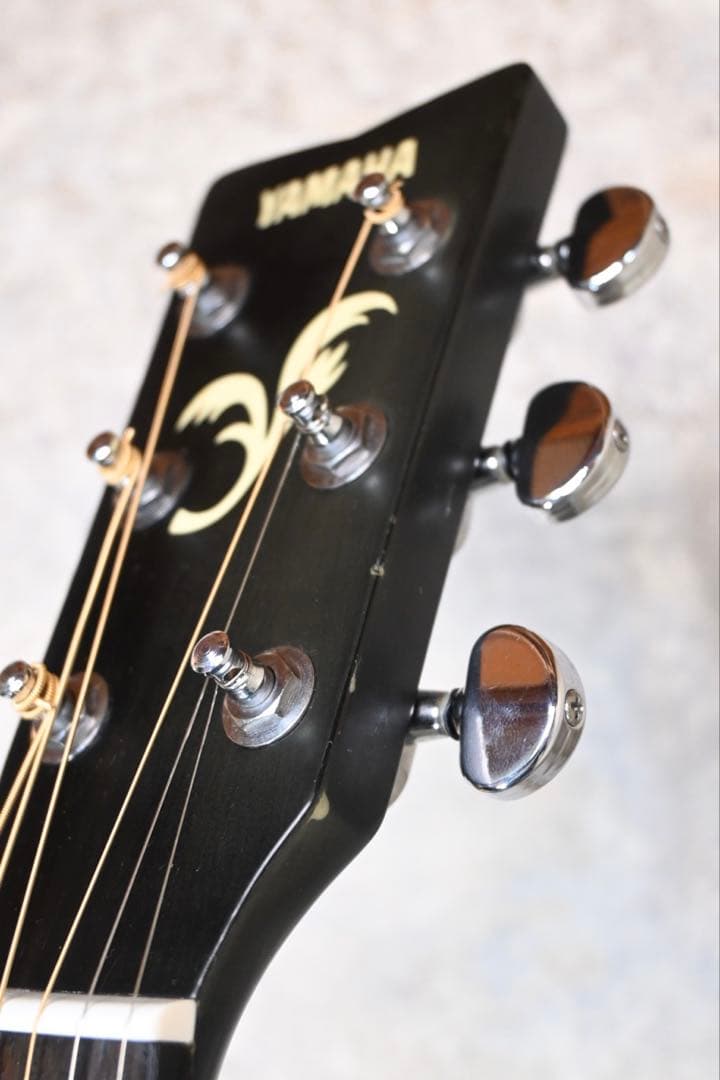 整備・清掃・弦交換済】YAMAHA FG-412 BL アコギ ブラック 黒