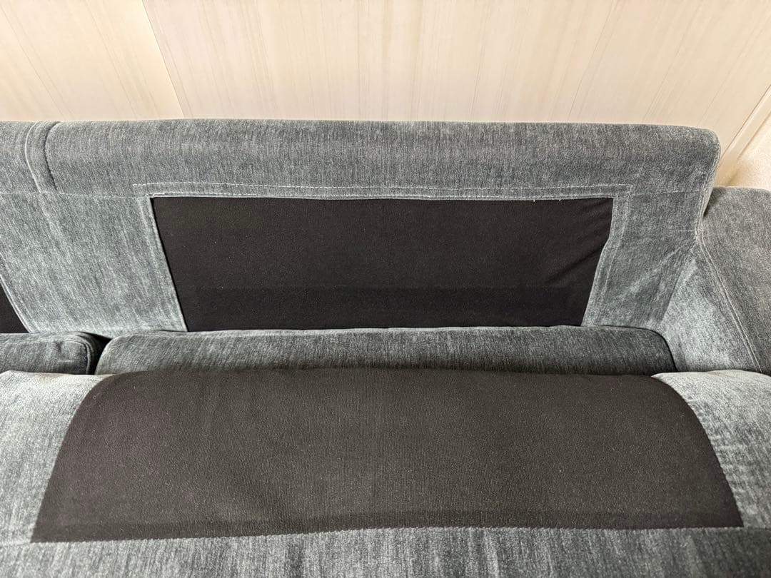 ソファ　2.3人掛け　［関家具］エレーナ　ファブリックチャコール