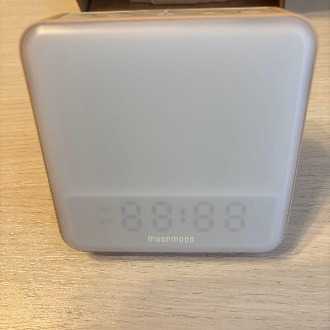 【moonmoon】トトノエライト　光目覚まし時計