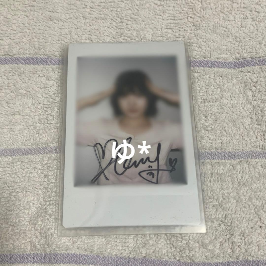 Billlie シユン 直筆サイン ポラロイド チェキ