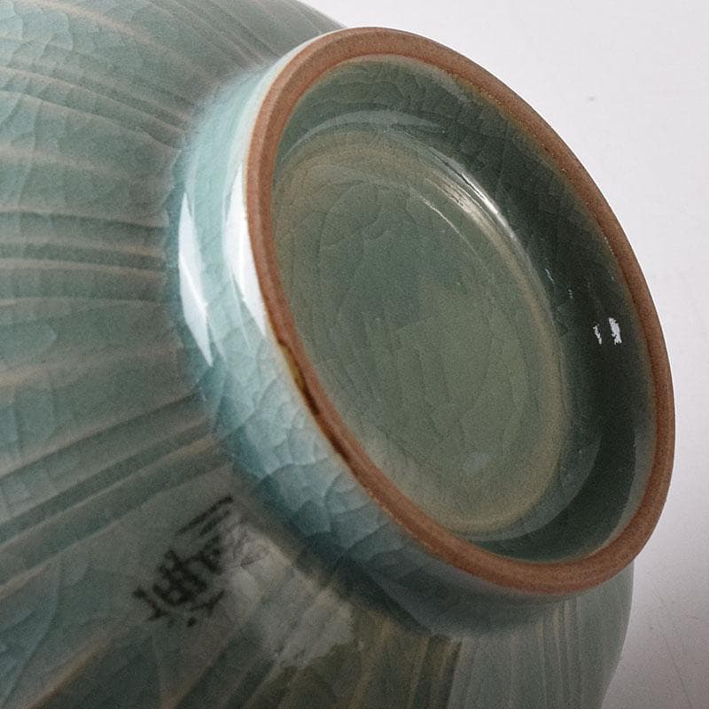 銀杏の木 様専用 柳海剛（柳根瀅）作 高麗青磁 茶碗 共箱 V R8500