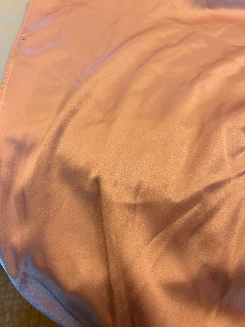 21154枚おまとめピンク 青サテン 掛け布団カバーとヒョウ柄ジャケット