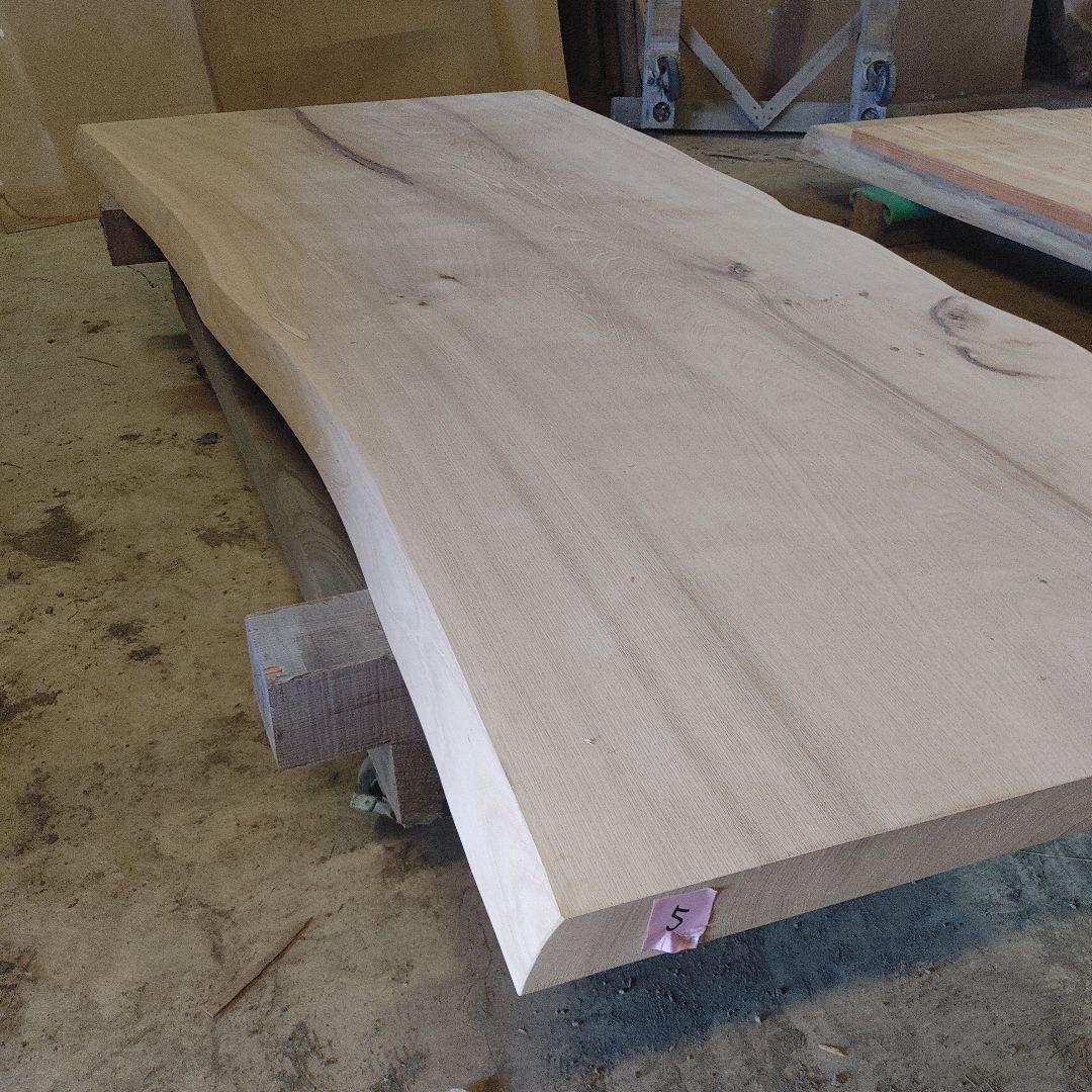 送料込　一枚板　ニレ　楡　無垢材　天板　テーブル　カウンター　DIY　番号5