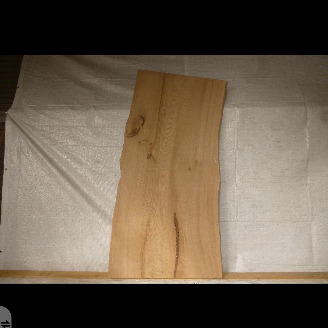 送料込　一枚板　ニレ　楡　無垢材　天板　テーブル　カウンター　DIY　番号5