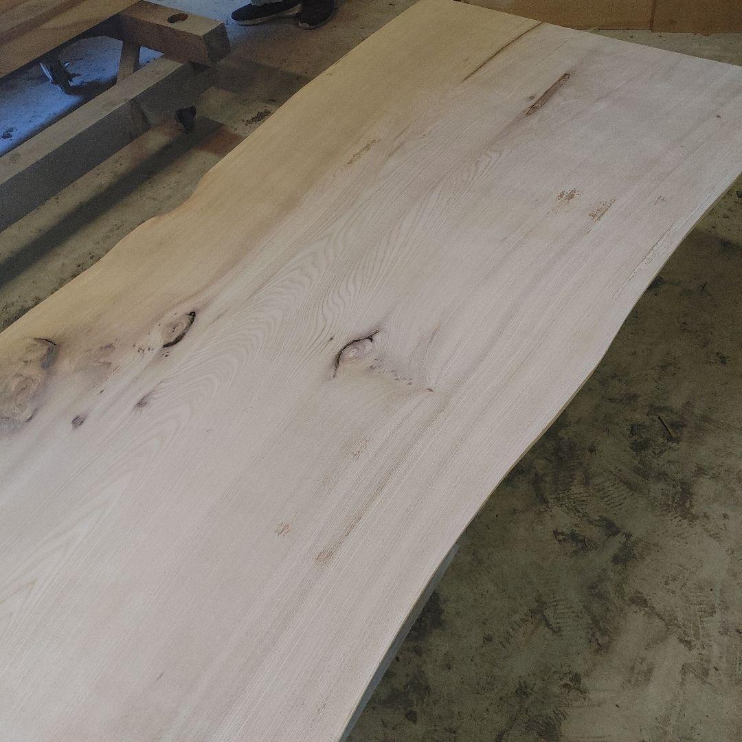 送料込　一枚板　ニレ　楡　無垢材　天板　テーブル　カウンター　DIY　番号5