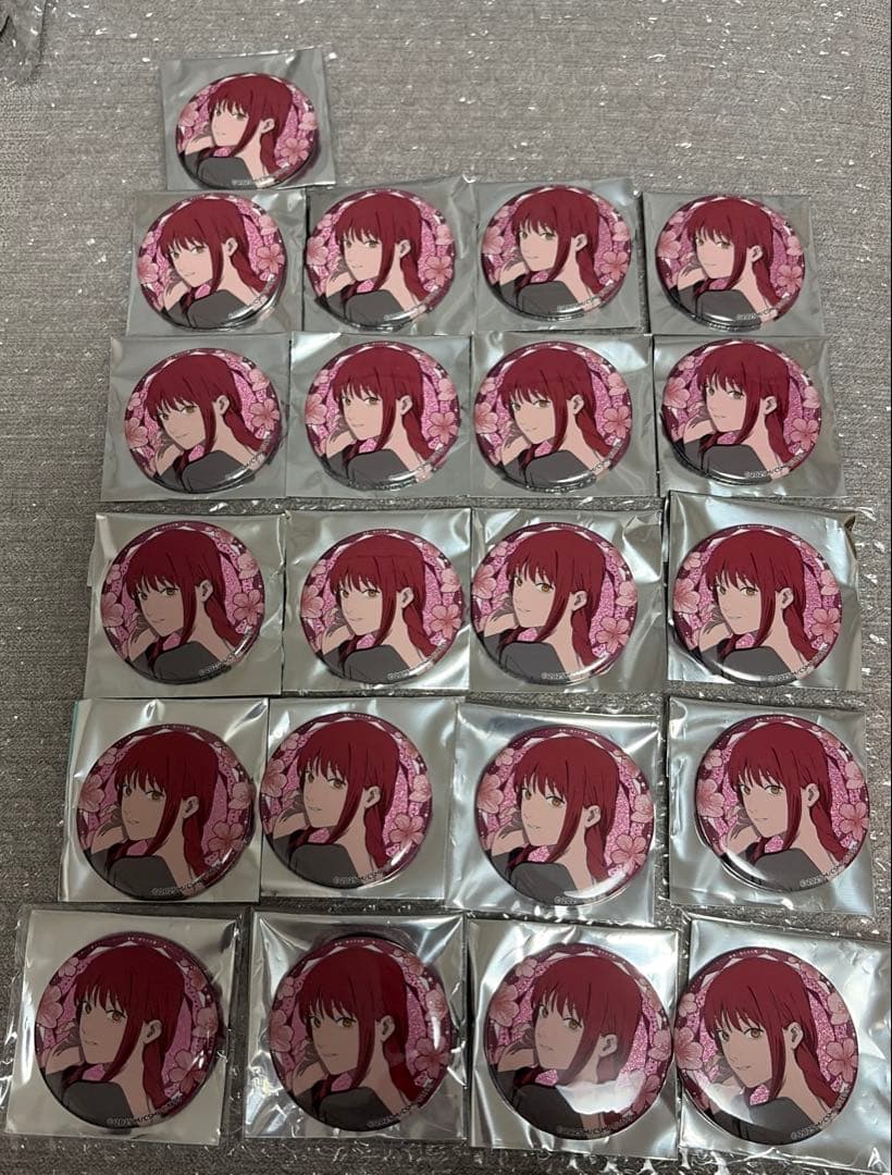 チェンソーマン プリンスホテル マキマ グリッター缶バッジ まとめ売り