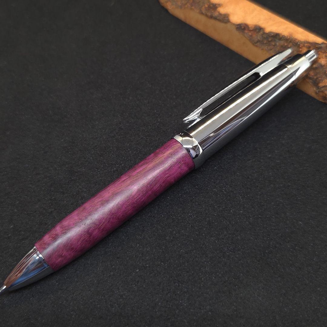 No.62ピュアモルトプレミアム3&1カスタム パープルハート縮み杢