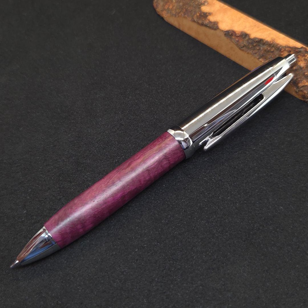 No.62ピュアモルトプレミアム3&1カスタム パープルハート縮み杢