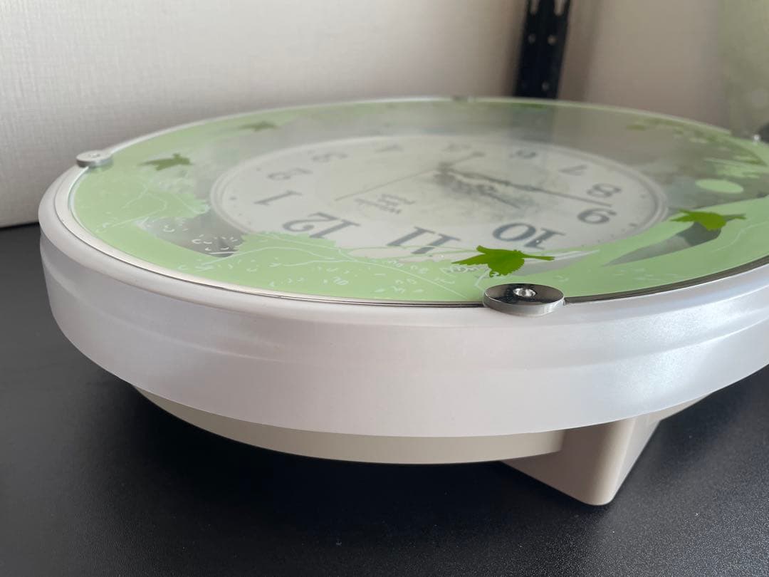 リズム 掛け時計 4MN523MC03 電波 くまのプーさん からくり時計