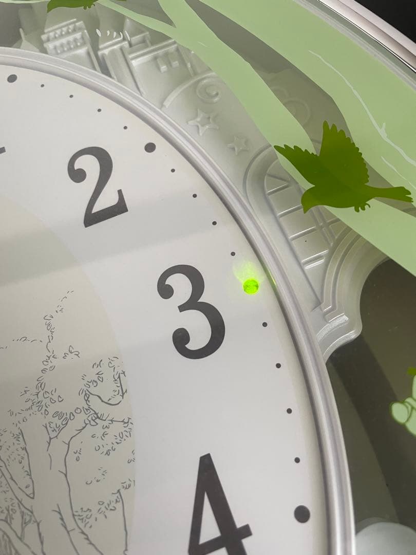 リズム 掛け時計 4MN523MC03 電波 くまのプーさん からくり時計