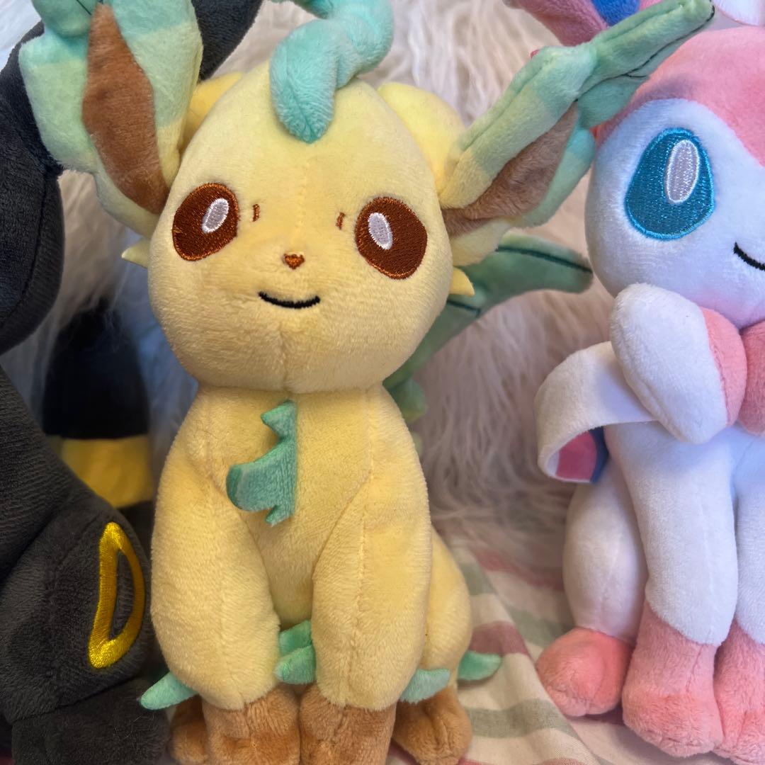 ポケモン ぬいぐるみセット リーフィア ニンフィア グレイシア
