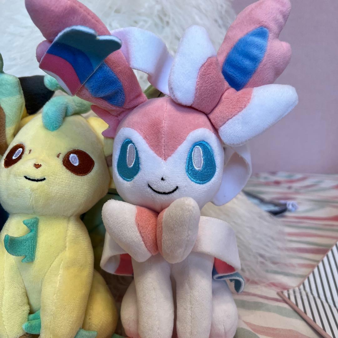 ポケモン ぬいぐるみセット リーフィア ニンフィア グレイシア