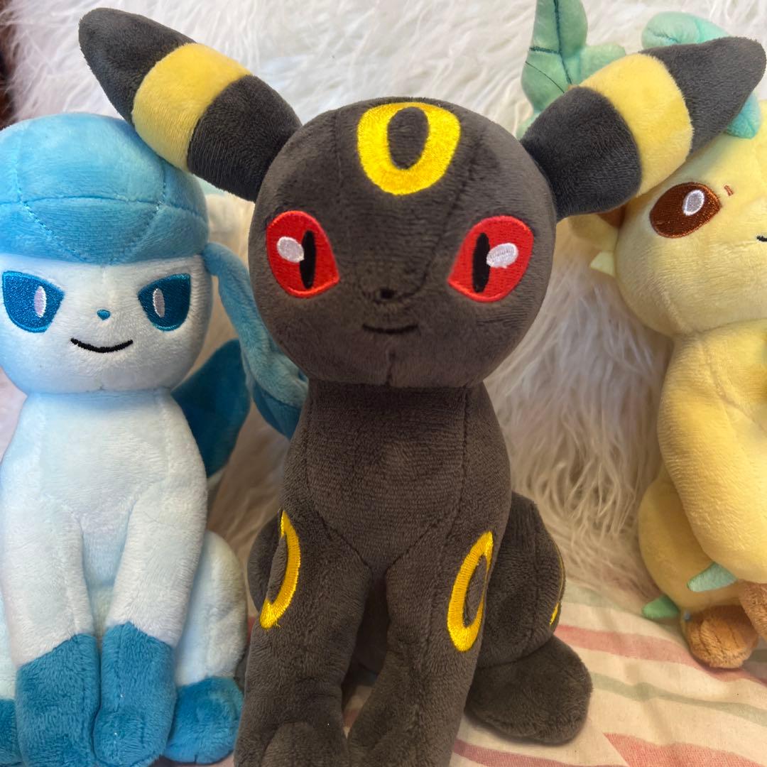 ポケモン ぬいぐるみセット リーフィア ニンフィア グレイシア