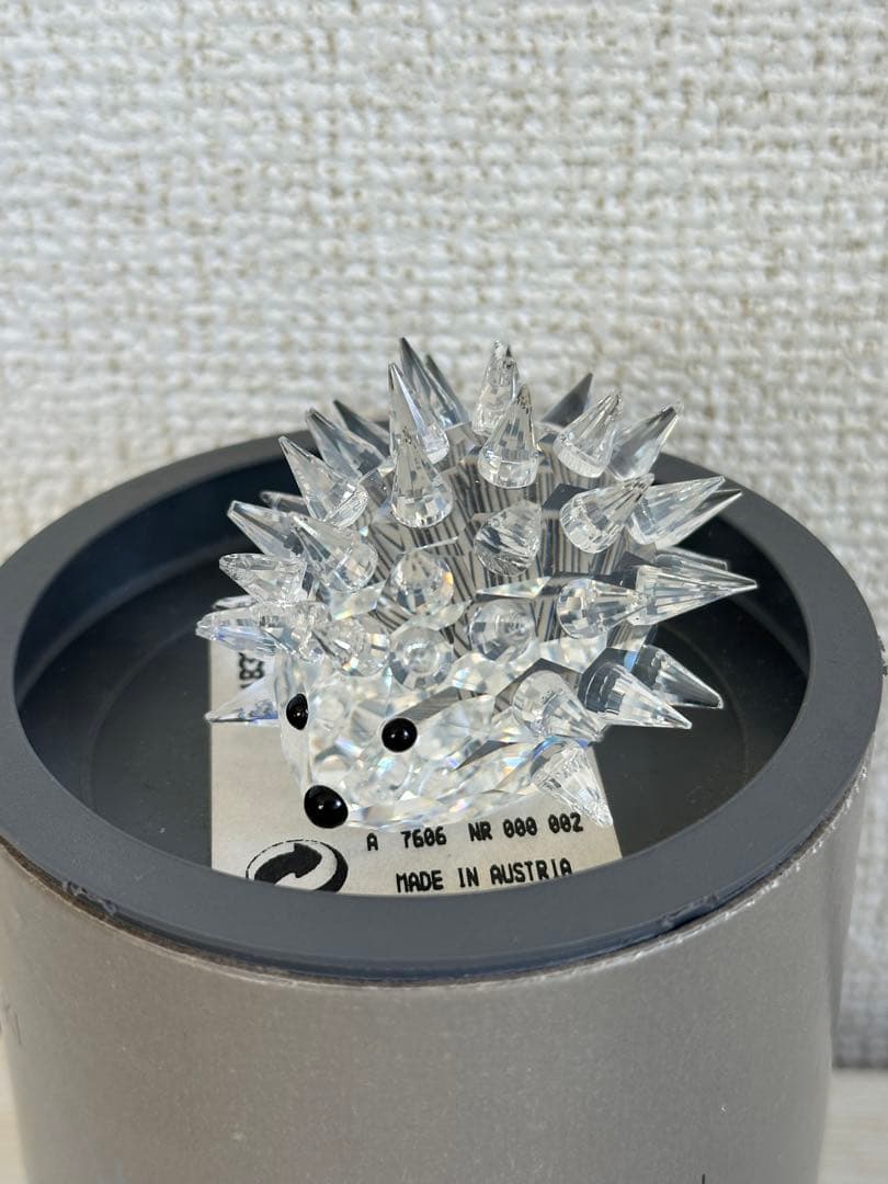 スワロフスキー スワン ハリネズミ ブタ ウサギ 小鳥 城など 8点