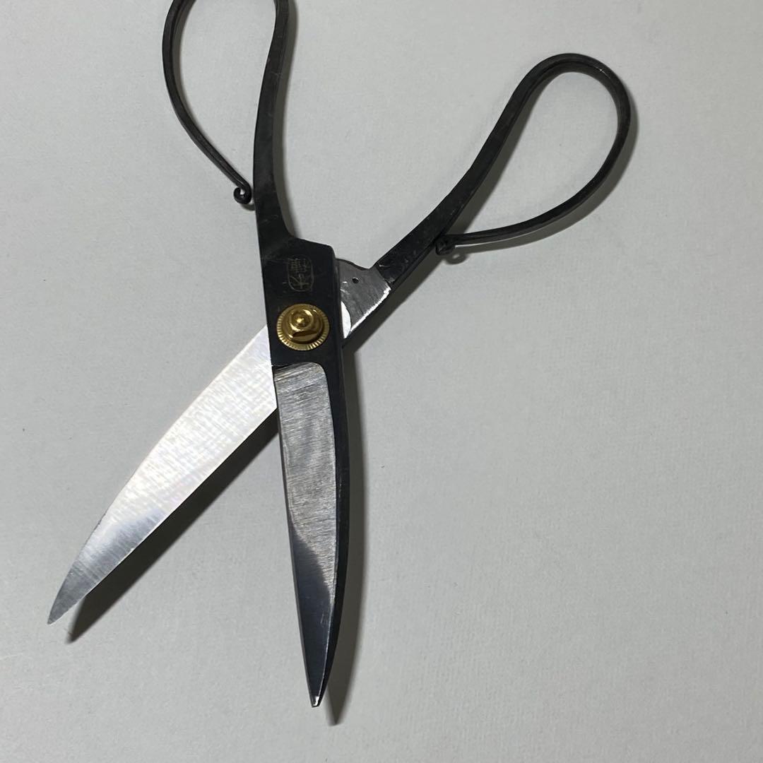 【未使用・木箱入】本種子鋏 池浪刃物製作所謹製 盆栽鋏 高級和鋏 伝統工芸