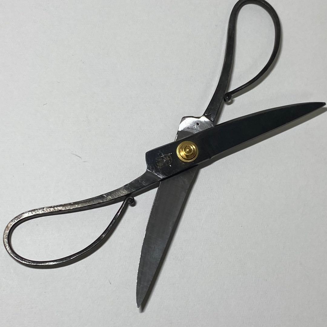 【未使用・木箱入】本種子鋏 池浪刃物製作所謹製 盆栽鋏 高級和鋏 伝統工芸