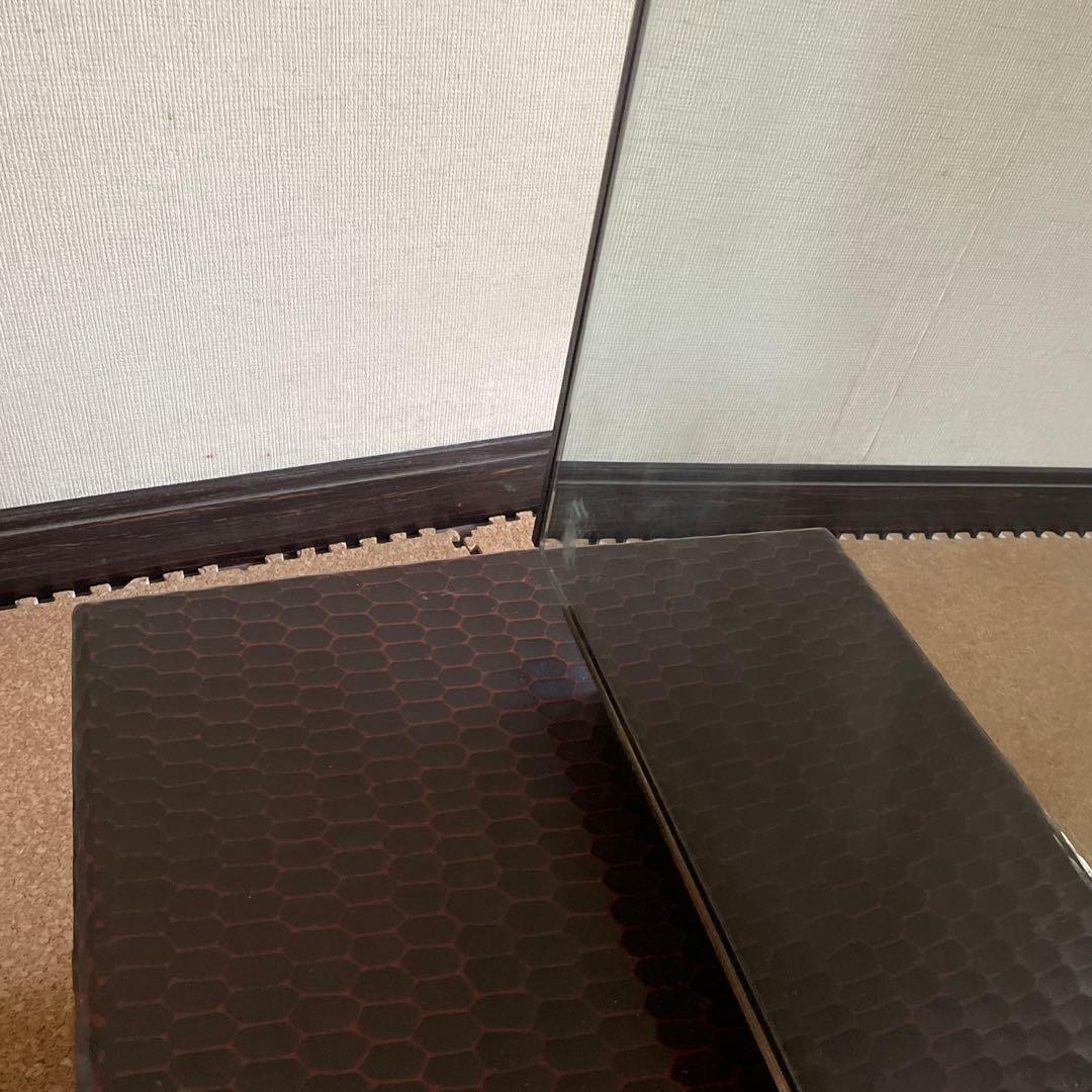 アンティーク　鎌倉彫　姿見　鏡台　一面鏡　ドレッサー　化粧台　昭和レトロ