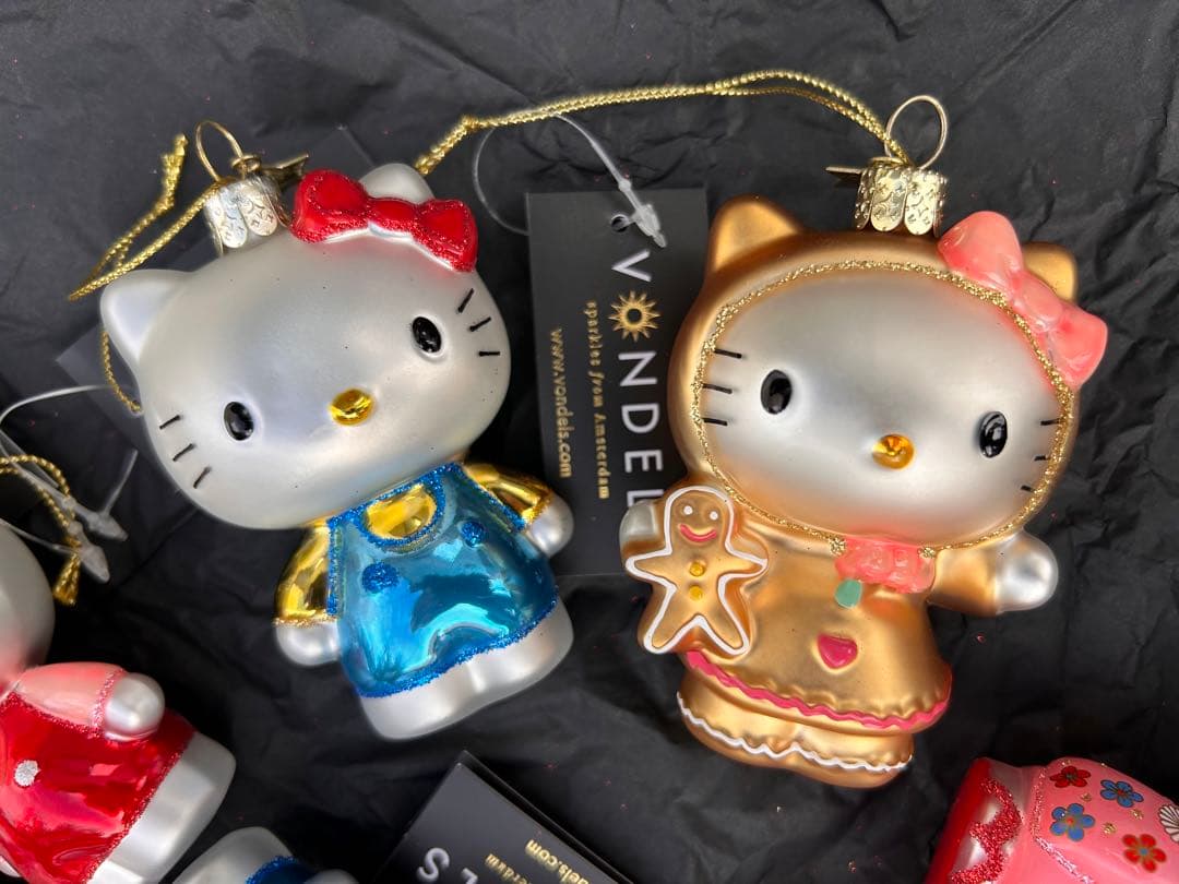 11個セット]ハローキティ vondelsガラスオーナメント 11個セット