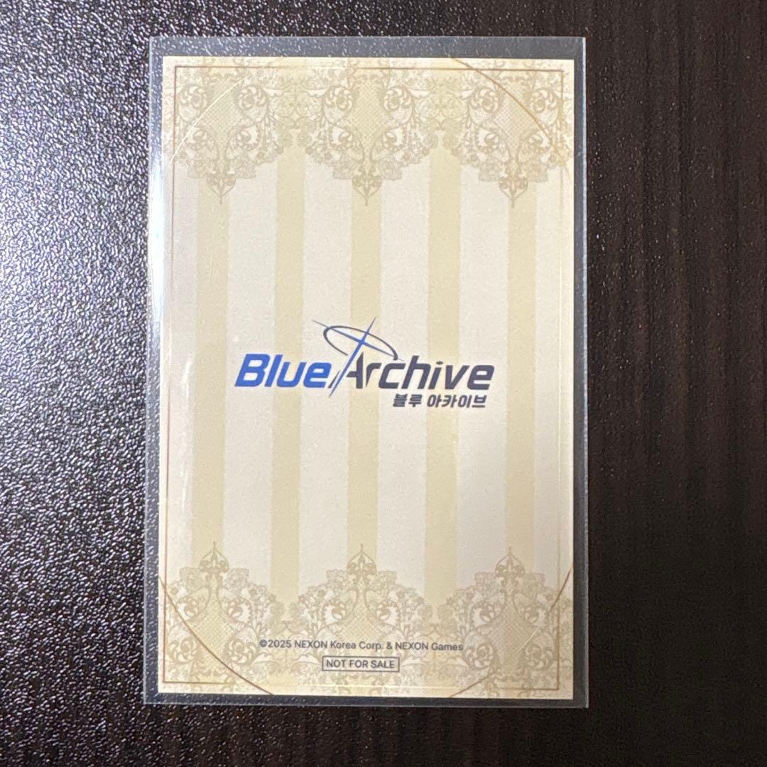 ブルーアーカイブ ブルアカ 韓国限定 チェキ風カード 百合園セイア