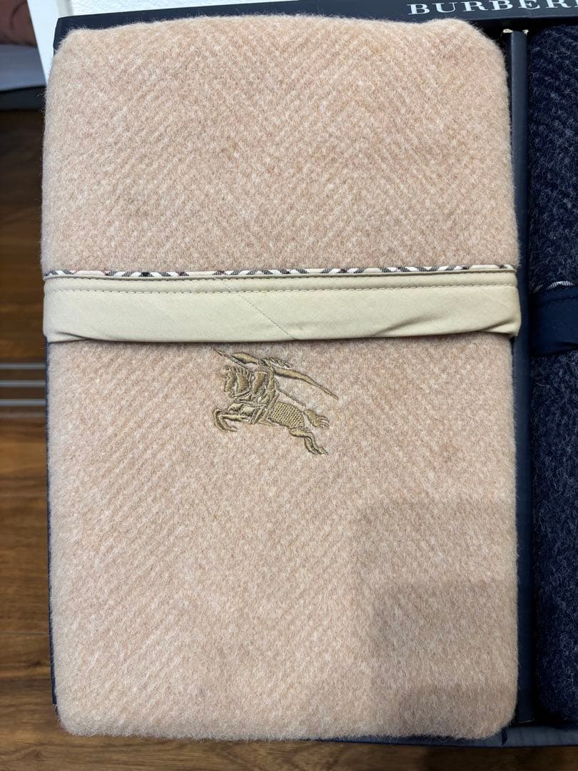 最終値下　バーバリー　Burberry ウール毛布2枚組