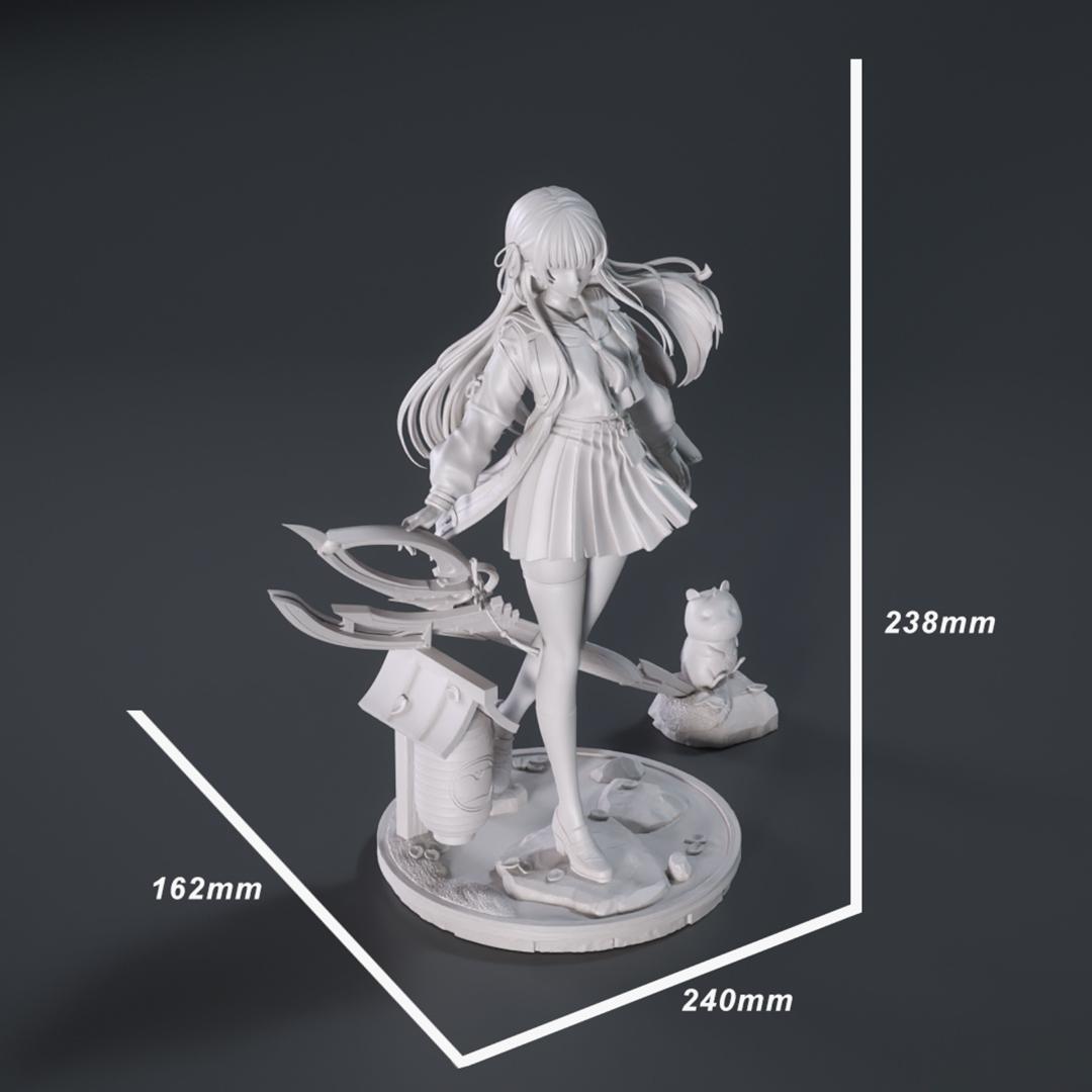 1/7 未塗装 未組立 フィギュア ガレージキット 鳴潮 千咲 - メルカリ