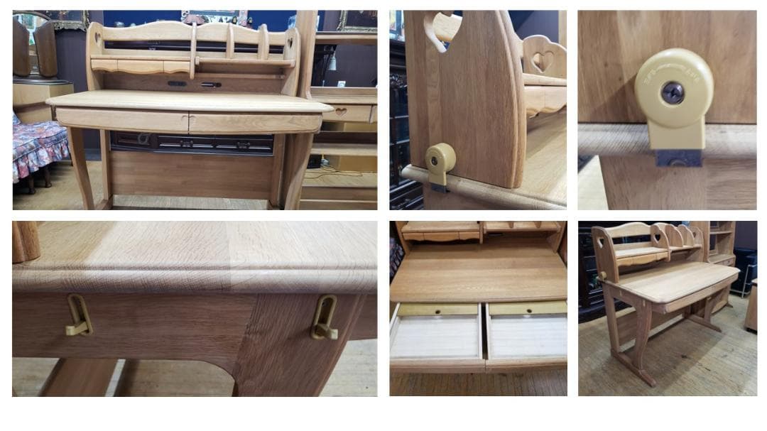 リッツ　I21　③　マルニ　学習机３点セット　フレンディ