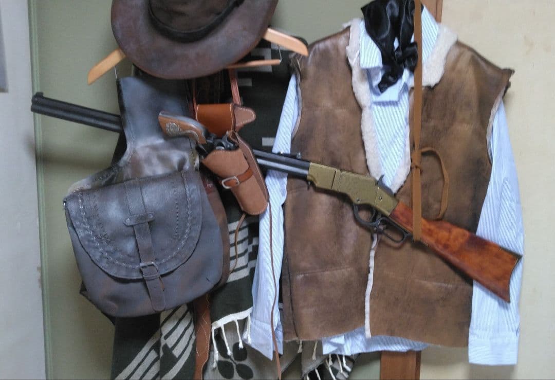 マカロニウエスタンスタイル ガスガン ライフル 他 夕陽のガンマン