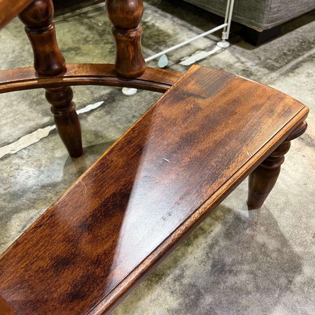 螺旋階段　飾り棚　イタリー　アンティーク