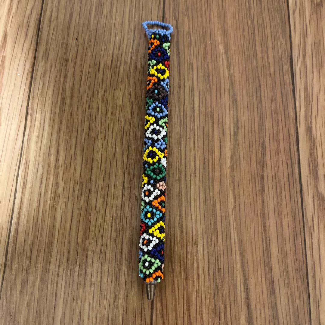 ビーズ刺繍 アンクレット 多色