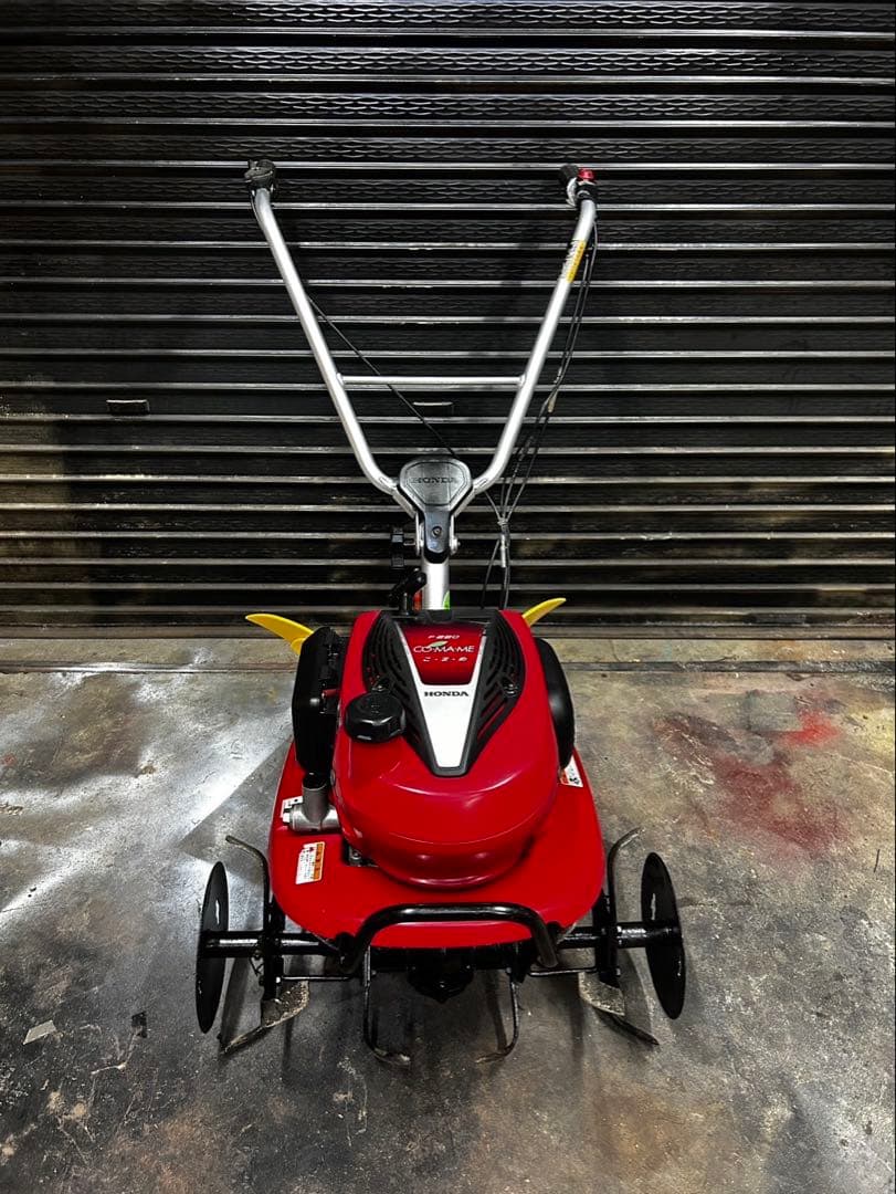 ホンダ管理機 耕うん機 F220 New イエロー 培土器 付き　動作確認済み！