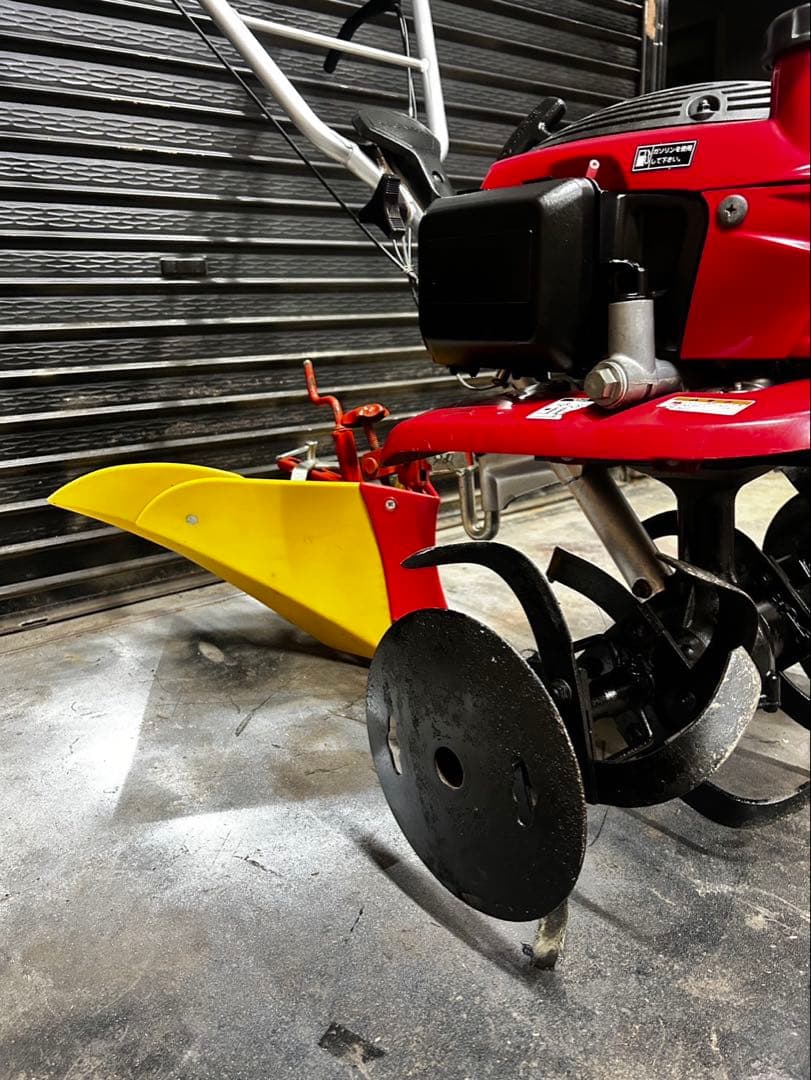 ホンダ管理機 耕うん機 F220 New イエロー 培土器 付き　動作確認済み！