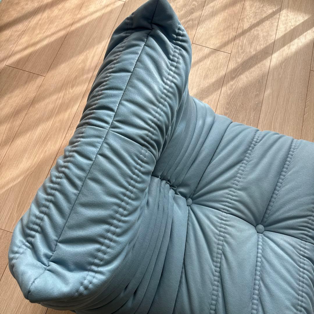 リーンロゼ ロゼトーゴミニ ブルー系 Mランク張地/人工皮革/販売価格17万円