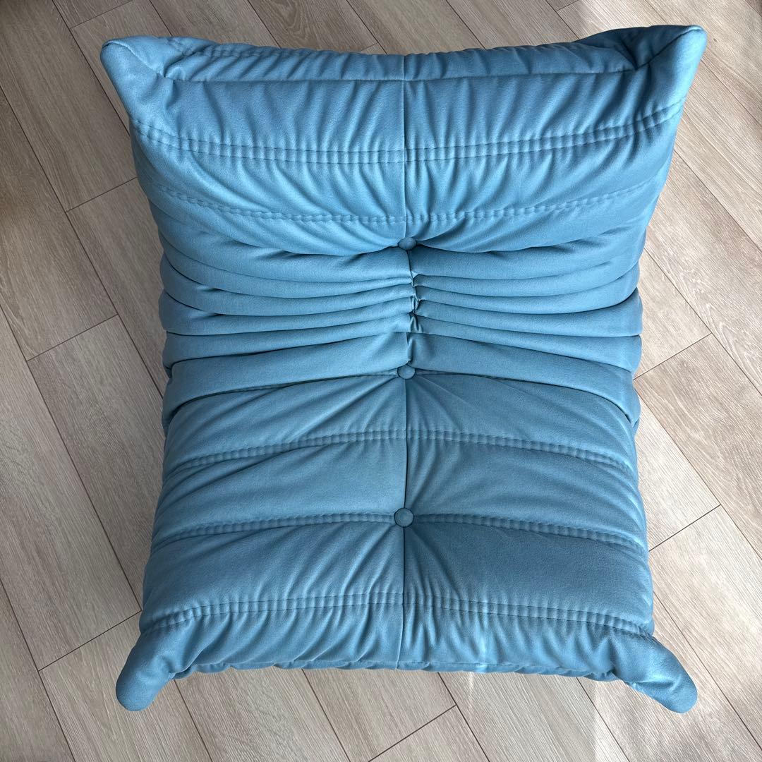 リーンロゼ ロゼトーゴミニ ブルー系 Mランク張地/人工皮革/販売価格17万円