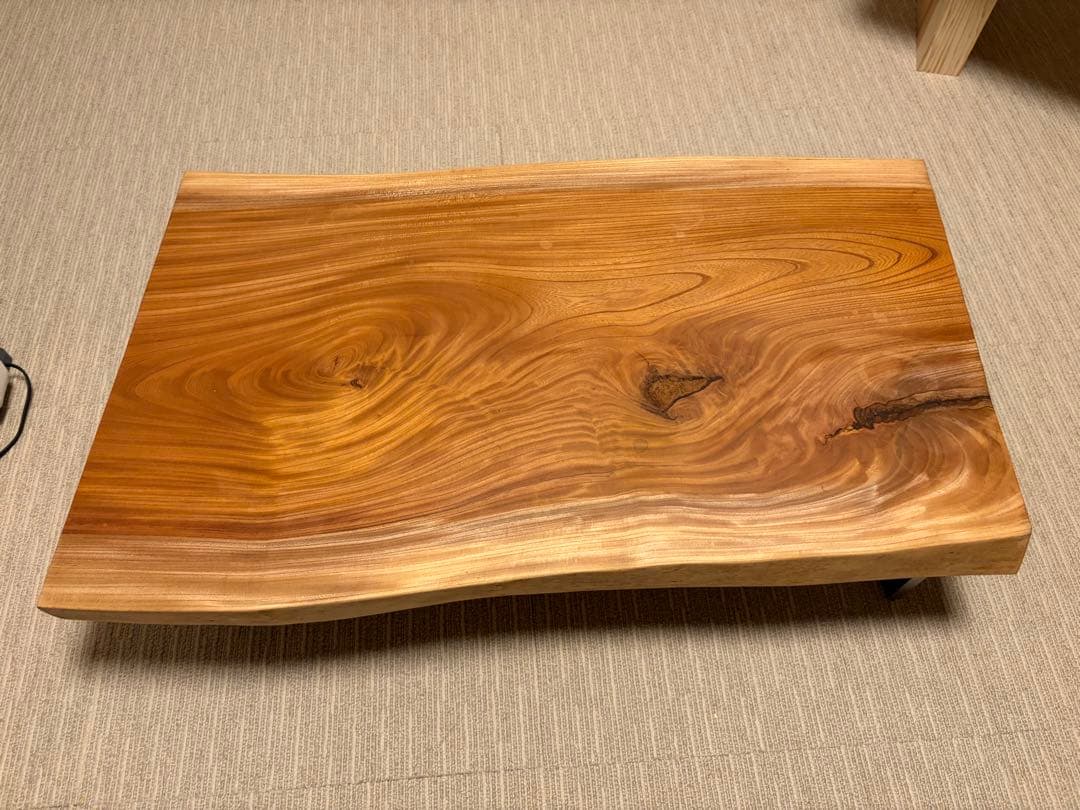 無垢材ローテーブル
