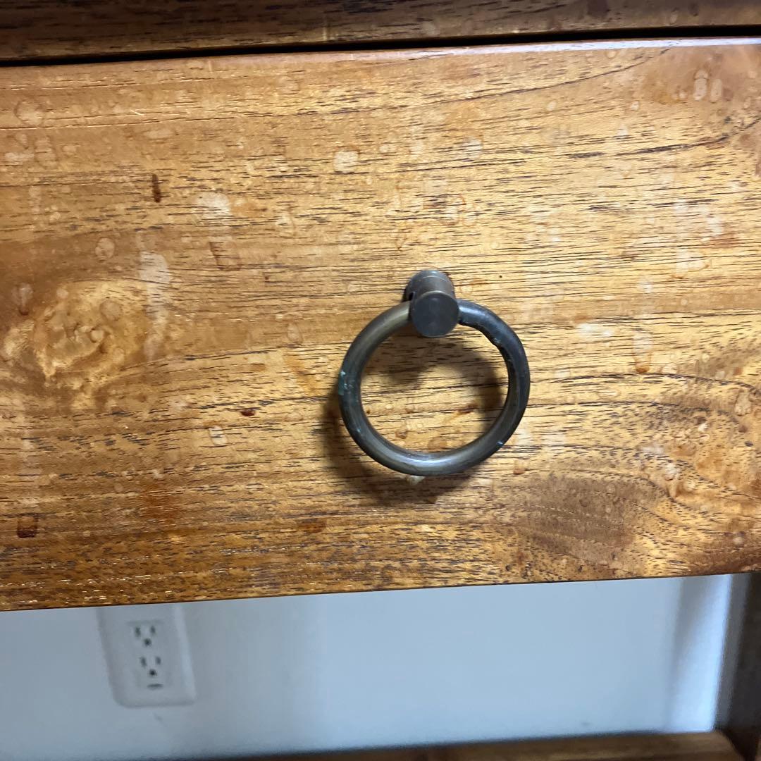 カリッジマーケット　引き出し付きカウンター