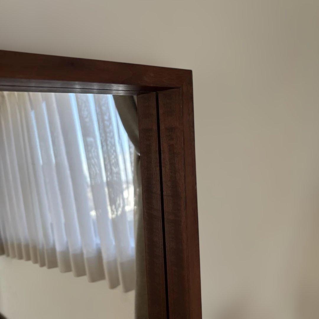 ◻️ブラックウォルナット 大きな鏡◻️