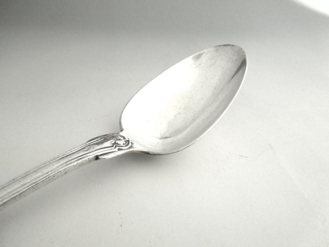 フランス　シルバーテーブルスプーン　 純銀